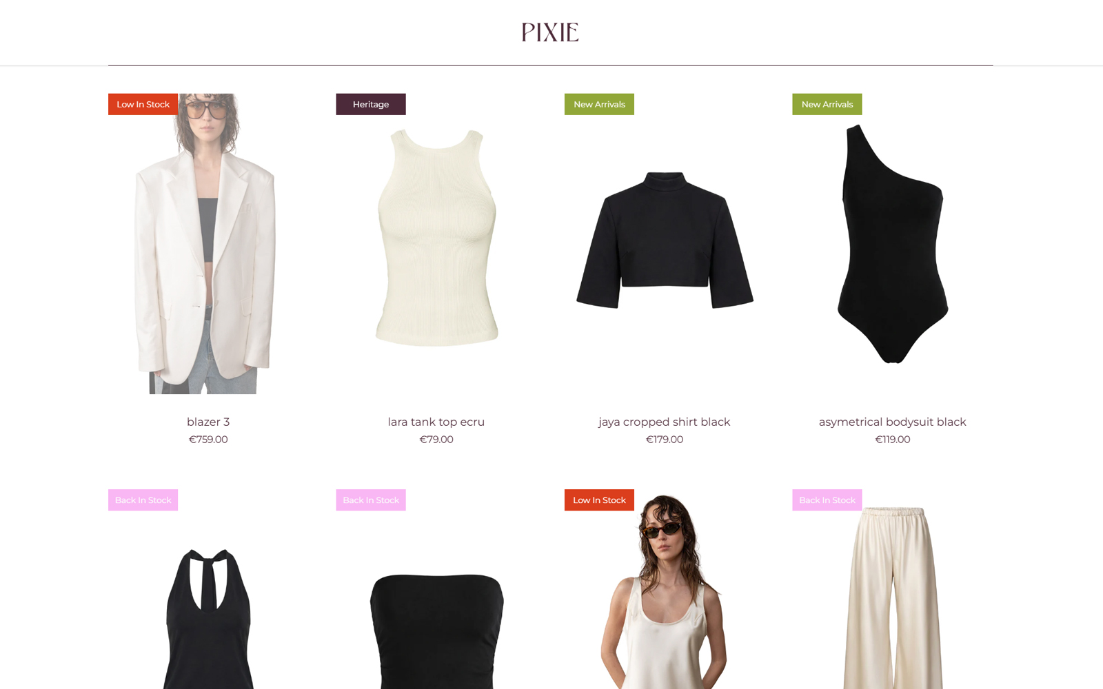 Pixie Won't Play website
